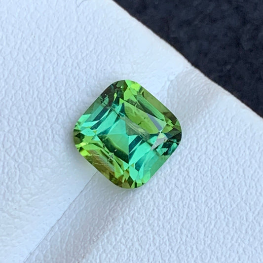 bright green tourmaline