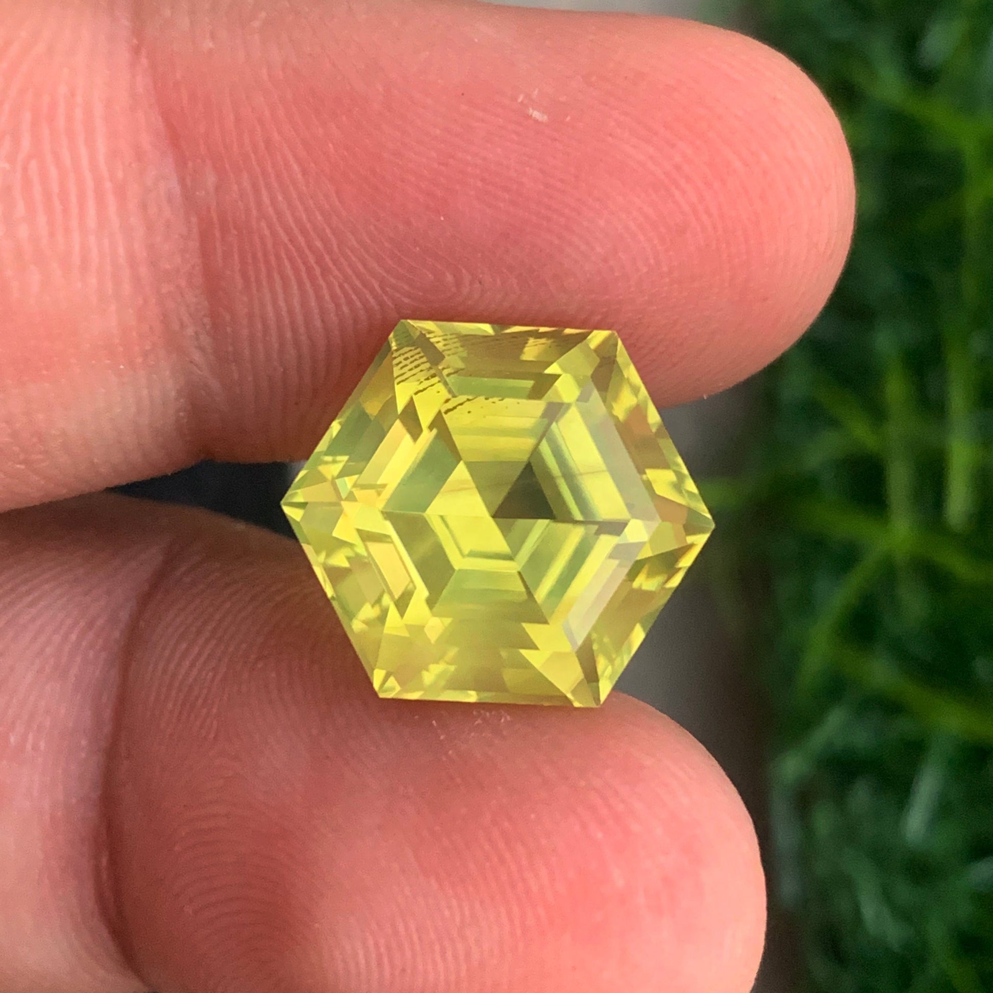 Faceted Lemon Quartz