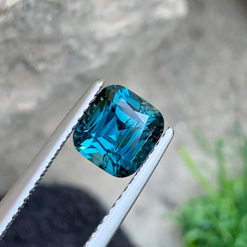 Loose ink blue tourmaline