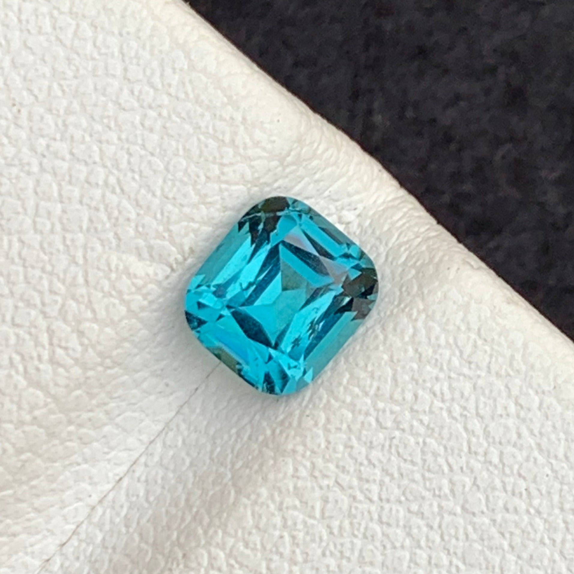 blue tourmaline ring
