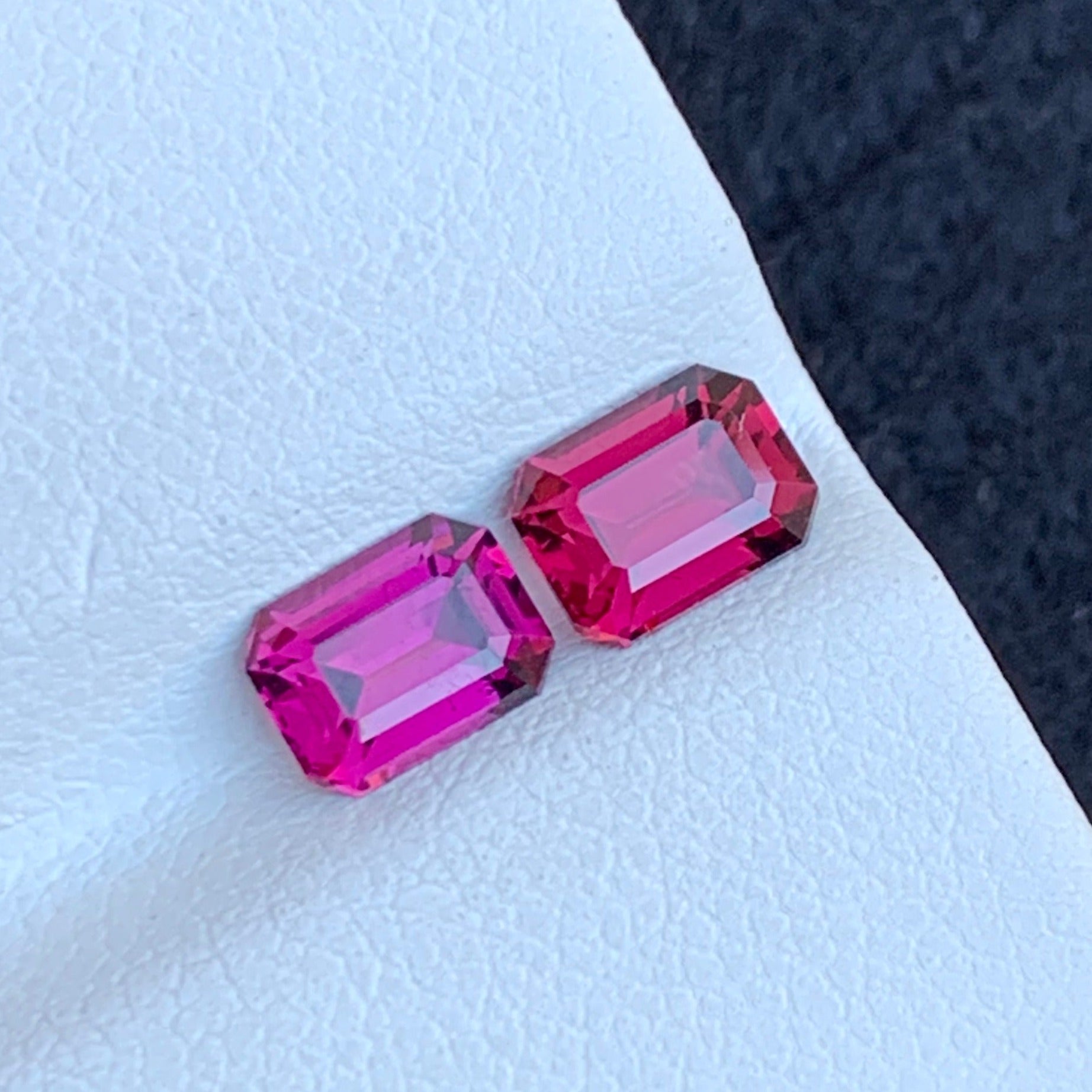 Pink Garnet Pair