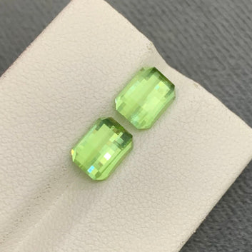 Green Peridot Earrings