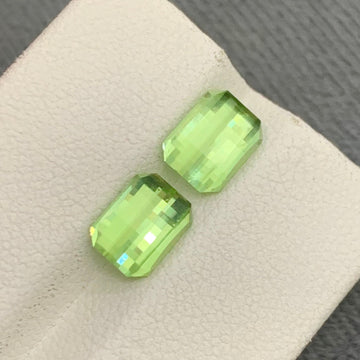 Green Peridot Pair  
Green Peridot earrings