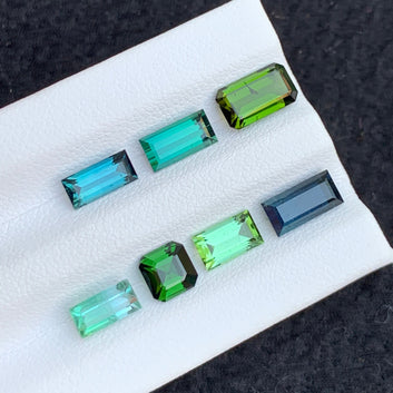 6.75 Carats Amazing Mixed Color Tourmaline Lot for Jewelry – Natural Afghanistan Tourmaline Stones