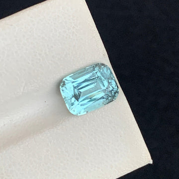 seafoam Tourmaline
Light Seafoam Tourmaline Cushion Cut 3.30 Carats