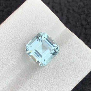 Aquamarine Gemstone ring
Aquamarine Gemstone pendant
Light blue aquamarine Asscher cut stone
VVS clarity aquamarine gemstone