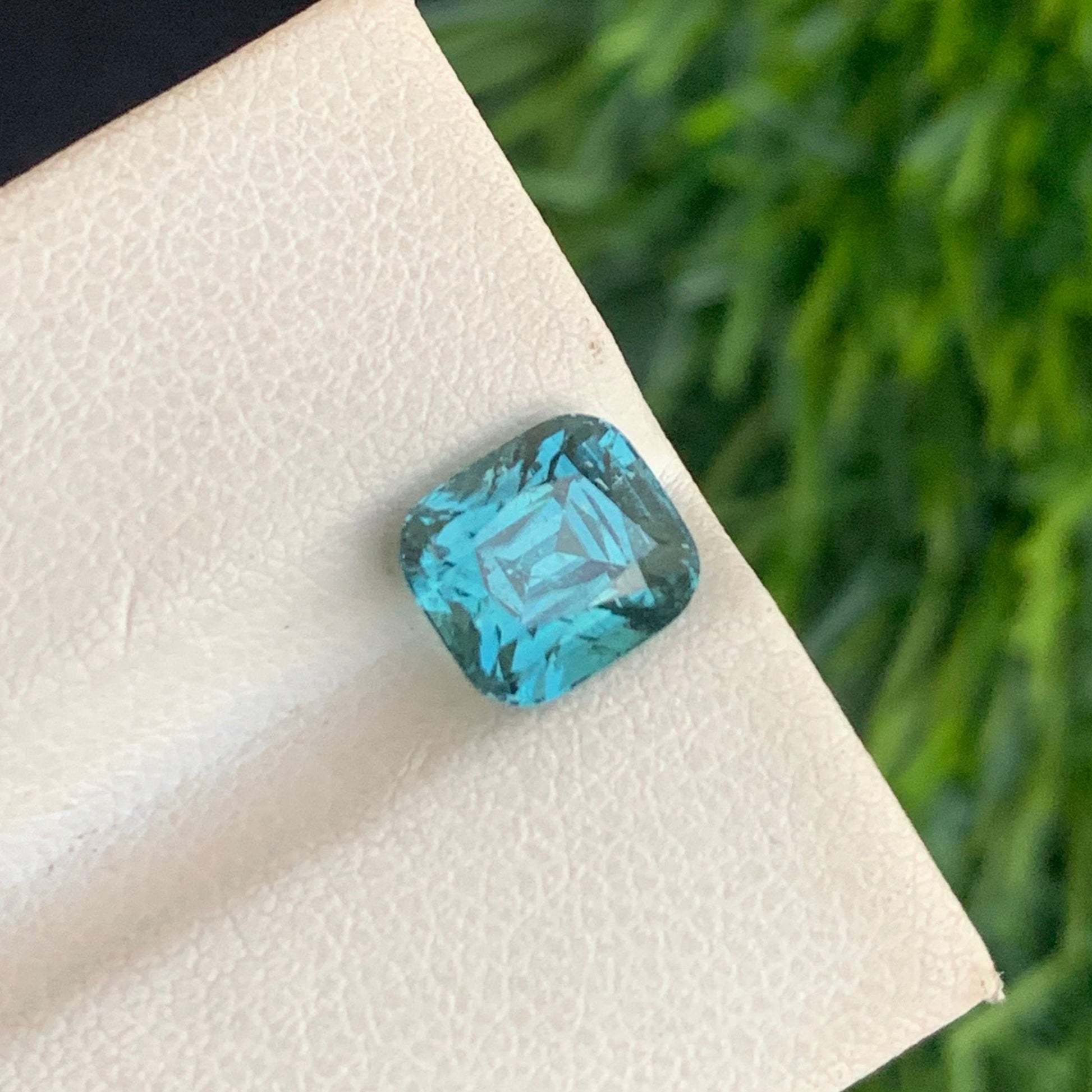 Loose Blue Afghan Tourmaline Gemstone SI Clarity