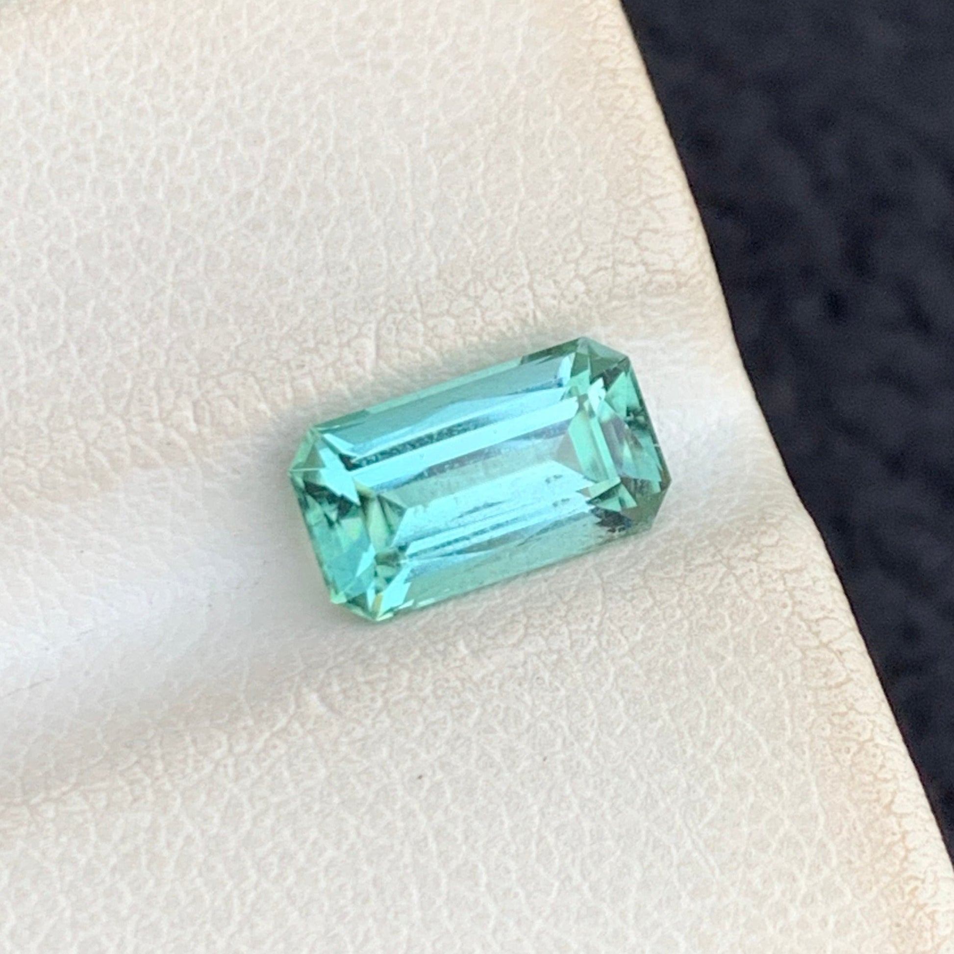 Loose Mint Green Tourmaline Gemstone from Afghanistan