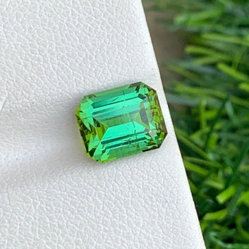 Loose Yellow Green Tourmaline for Custom Jewelry

