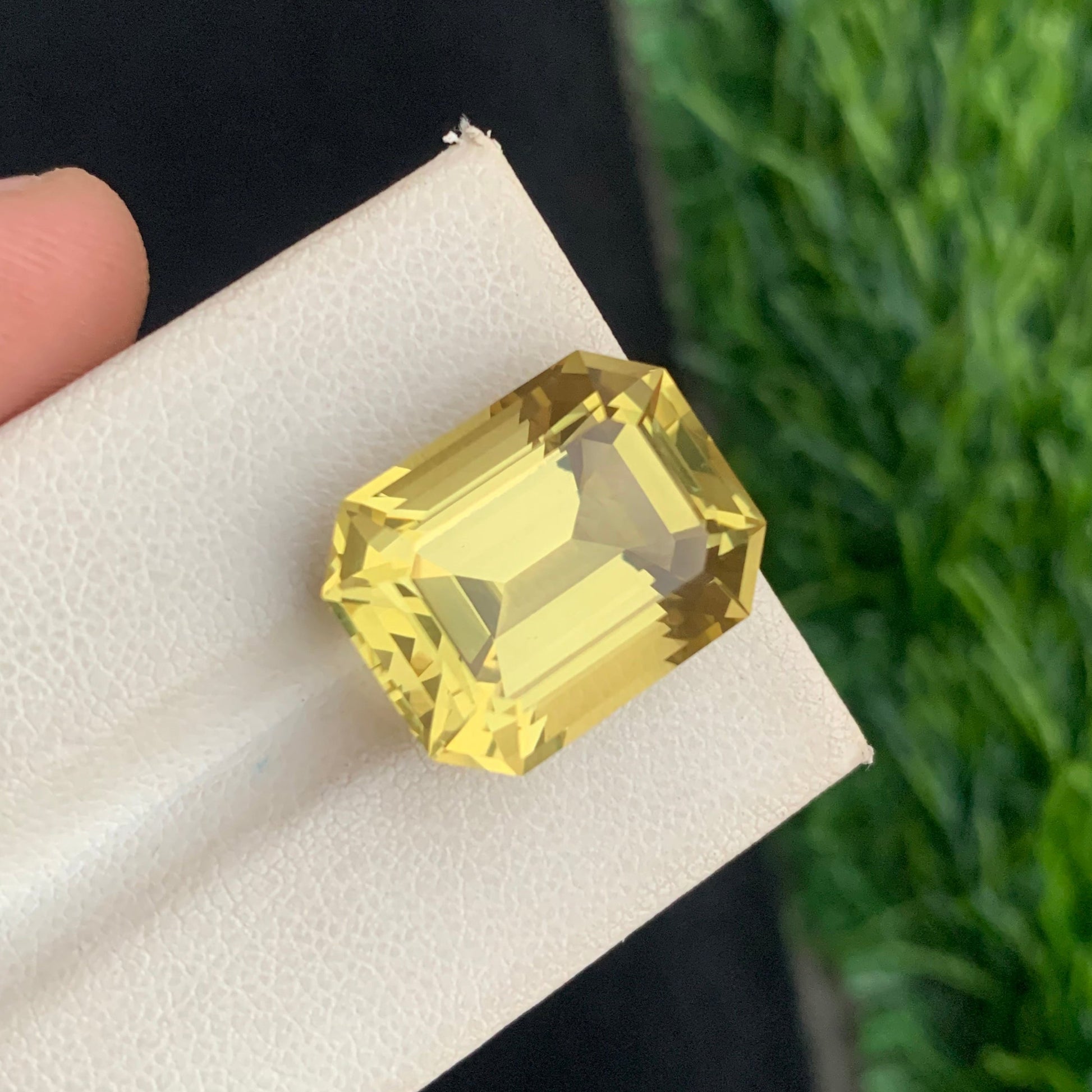 Loose Yellow Quartz Gemstone from Brazil