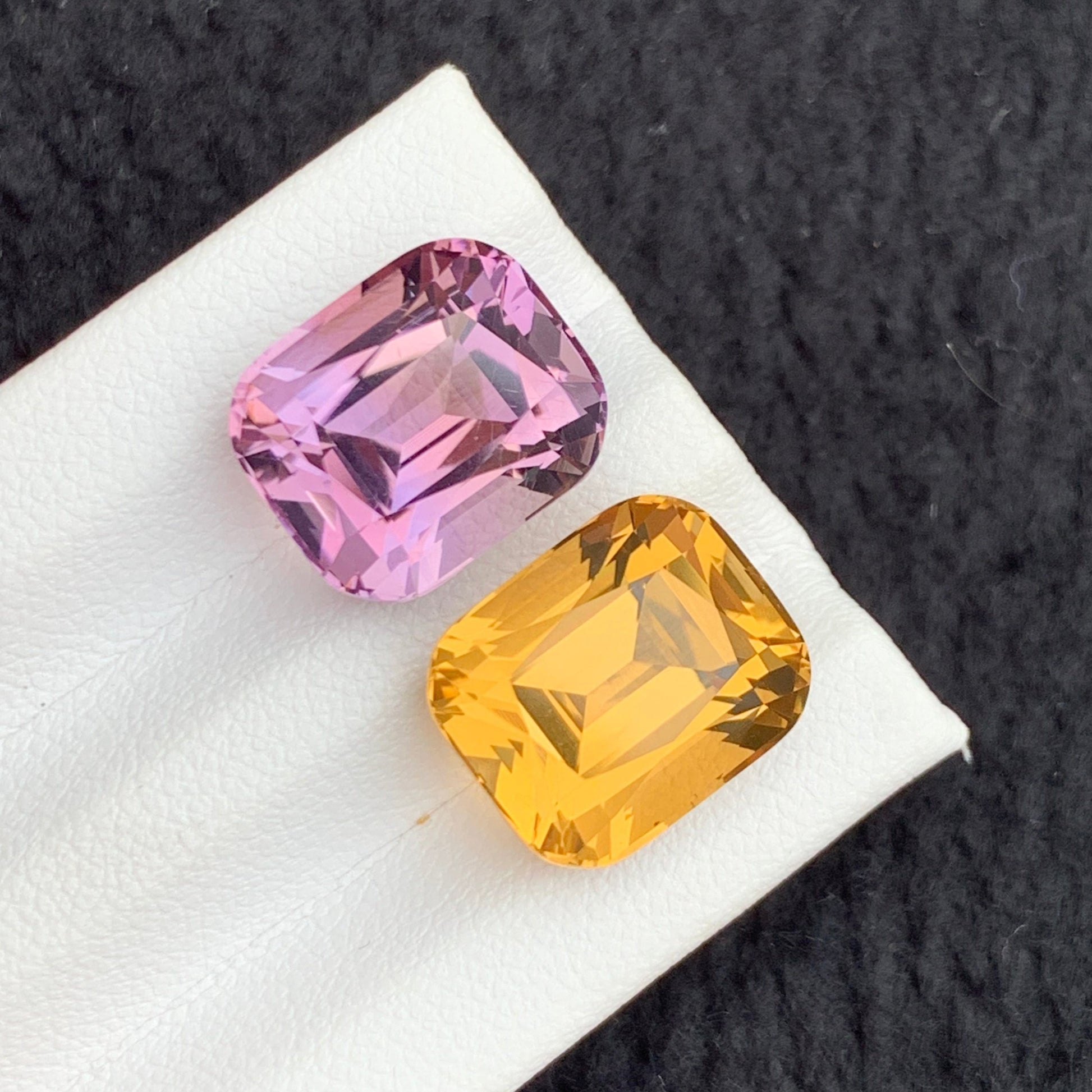 Luxury Amethyst Citrine Gemstones for Earrings and Rings
