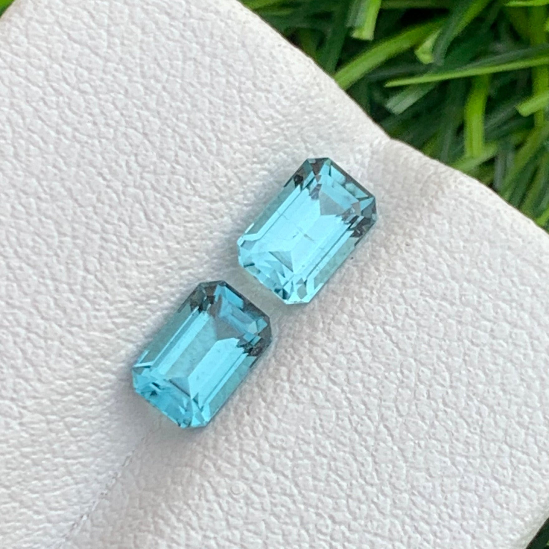 Luxury neon blue tourmaline pair for earrings
Natural untreated blue tourmaline pair