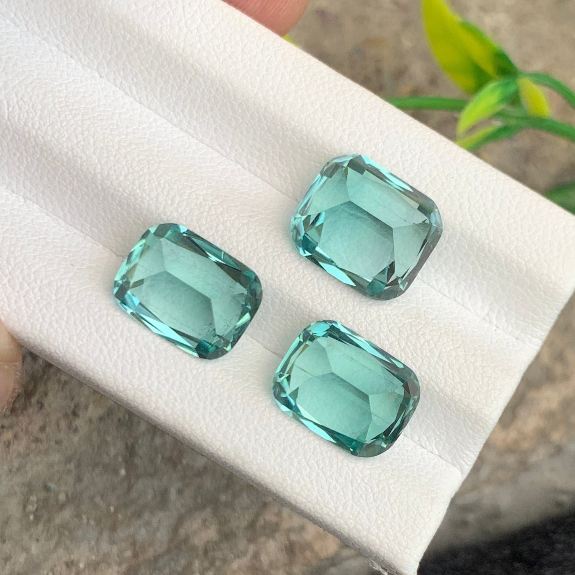 Luxury seafoam green tourmaline gemstones with bluish undertones
Rare Afghan seafoam tourmaline collection for collectors