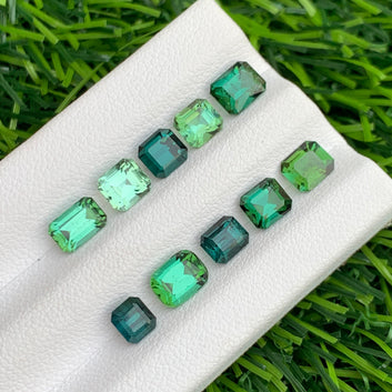 Natural Mixed Color Tourmaline Lot 6.90 Carats  – Small Jewellery Size Gems | Onestep Gems