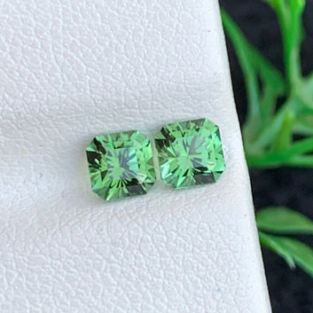 Natural Afghan Apple Green Tourmaline Stones