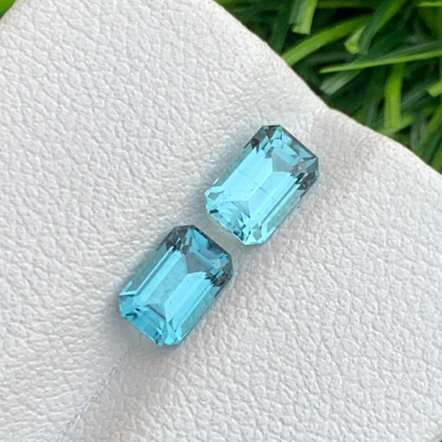 Neon Blue Tourmaline earring
Neon Blue Tourmaline gems
Natural Afghan neon blue tourmaline earrings pair
Eye clean neon blue tourmaline matched pair