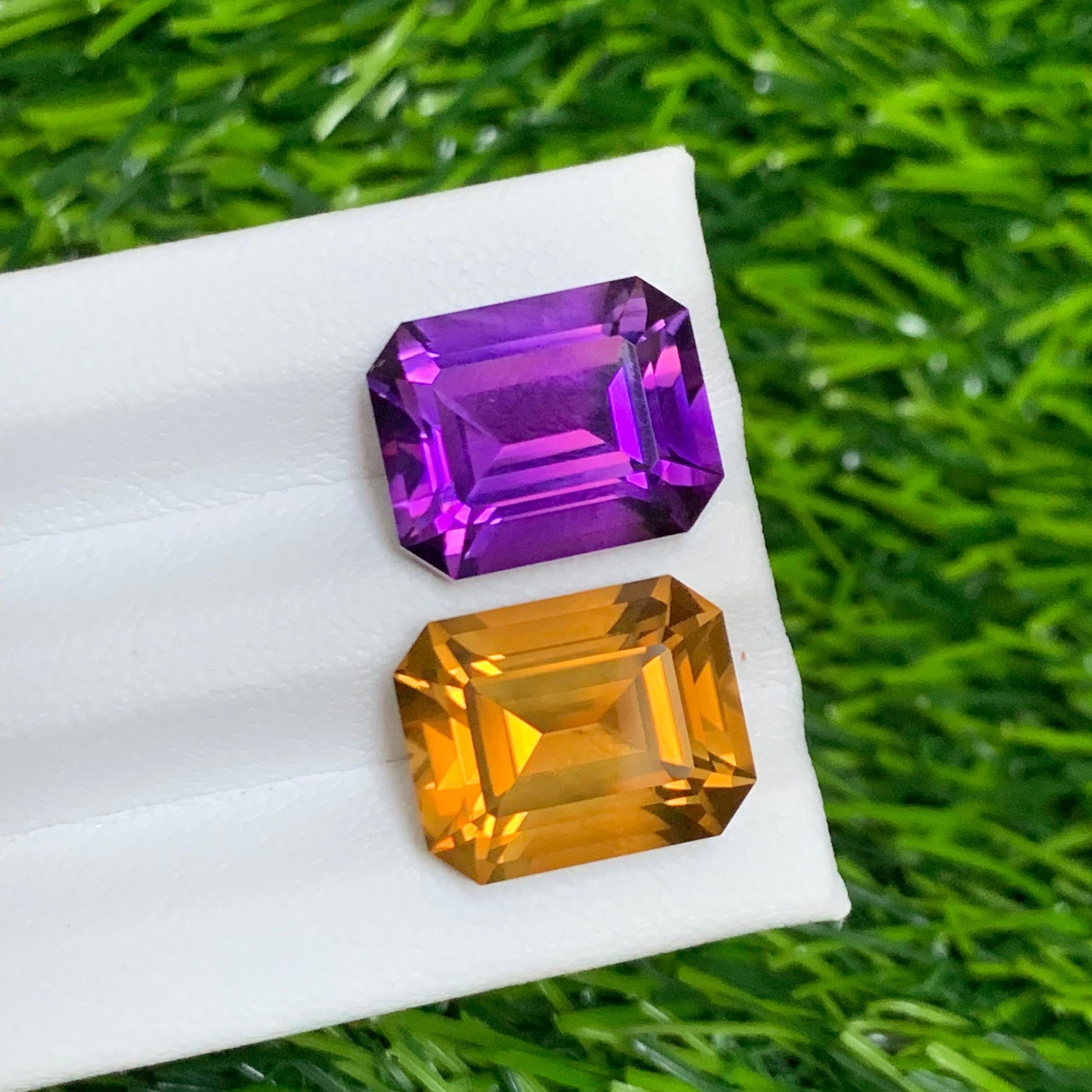 Natural Amethyst Citrine Gemstones from Brazil