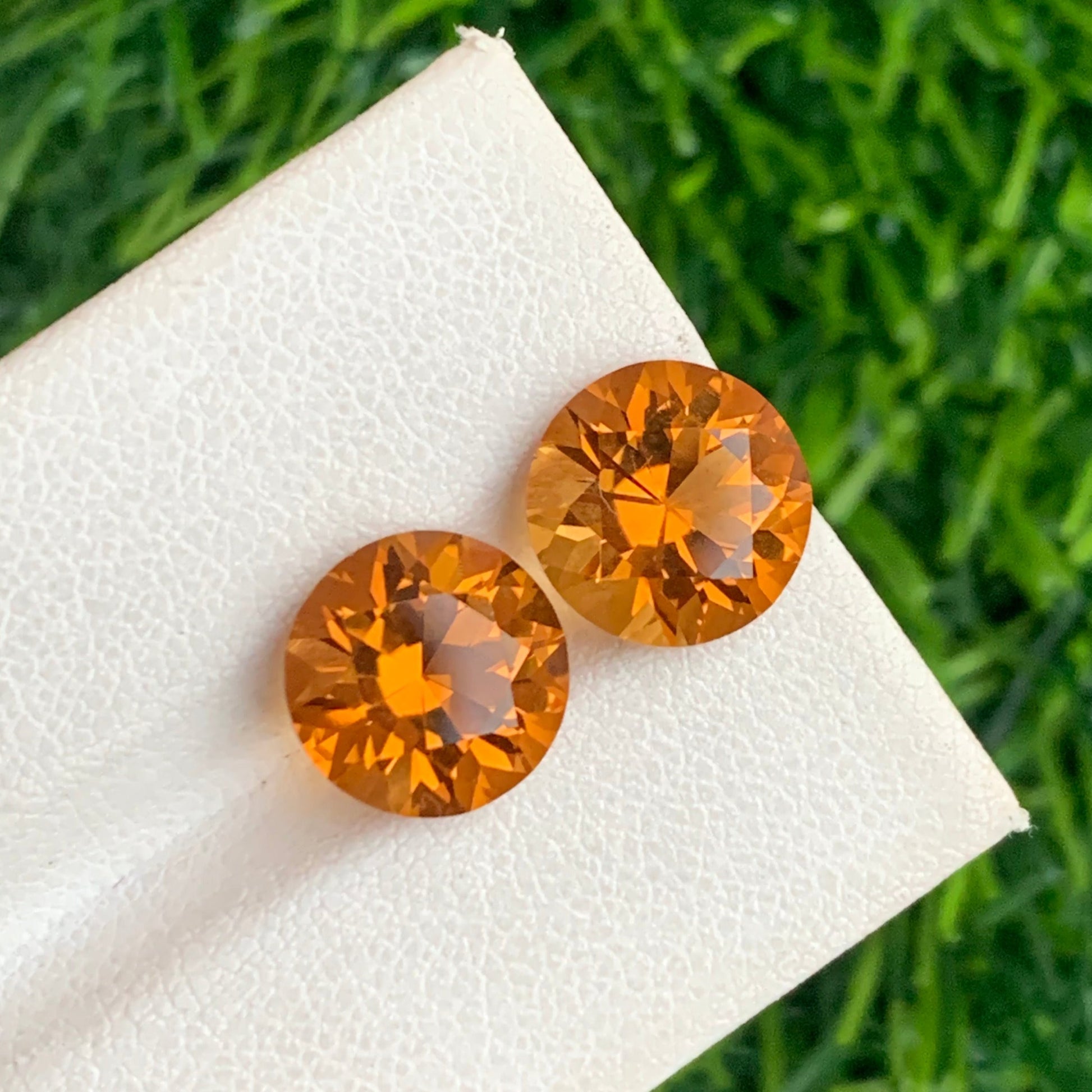 Yellow Citrine Pair
Natural Brazilian Citrine Pair for Earrings