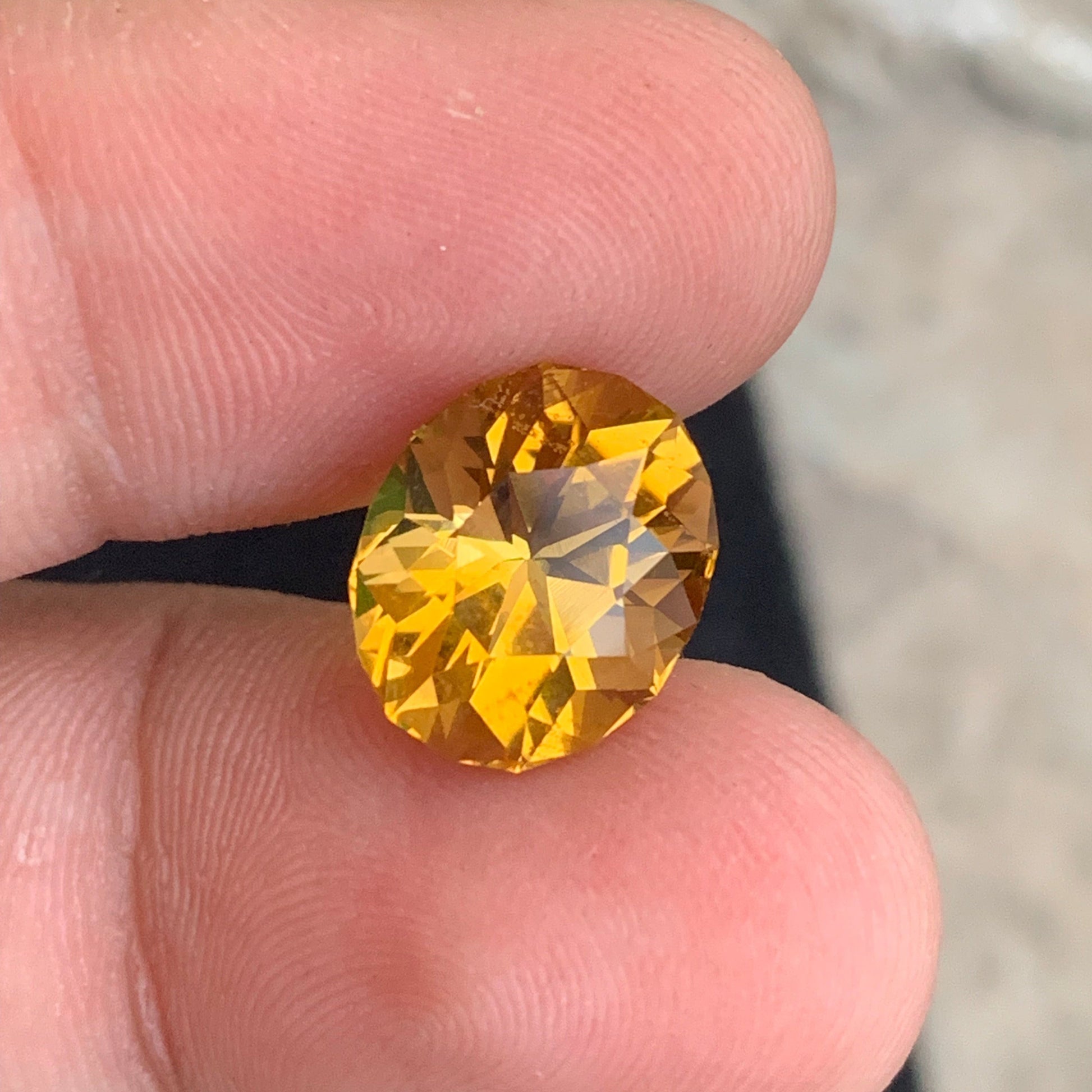 Natural Brazilian Orange Citrine Quartz