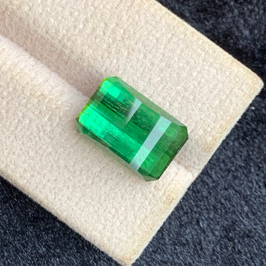 Natural Green Tourmaline 8.50 Carats Pixel Cut
Afghan Green Tourmaline Loose Gemstone