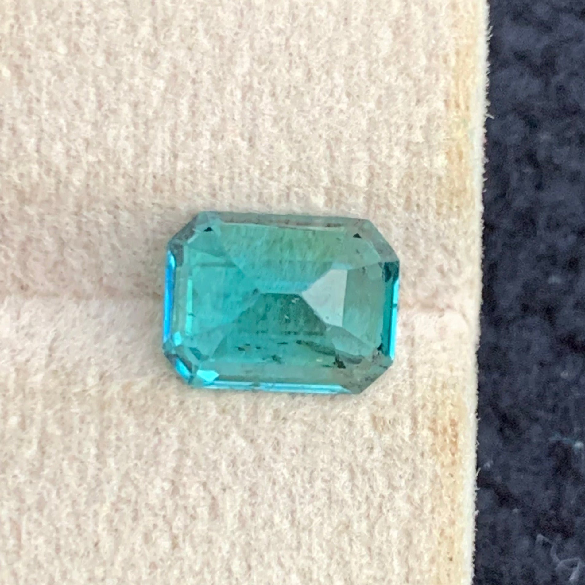 Natural Lagoon Tourmaline Collector Grade Gemstone

2.20 Carat Emerald Cut Tourmaline for Custom Jewelry