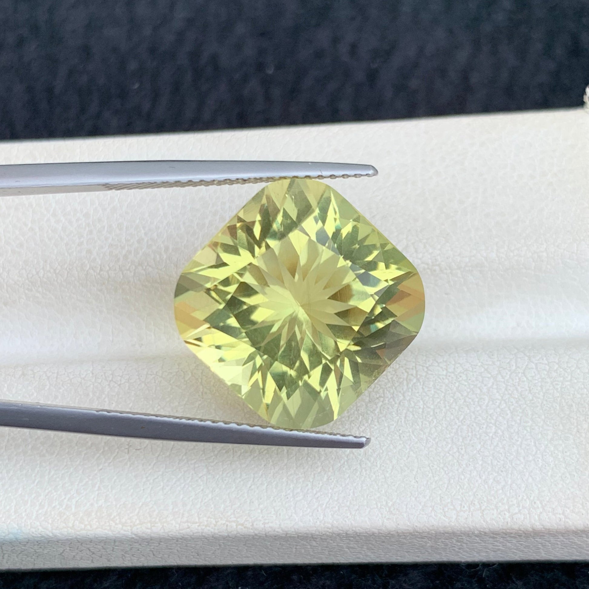 Natural Lemon Quartz 15.05 Carat Fancy Cut Brazil