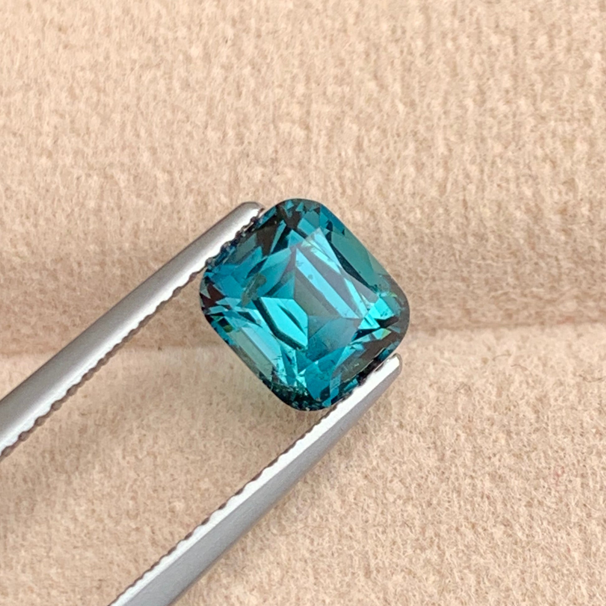 Neon Blue Tourmaline
Natural Neon Blue Tourmaline Gemstone

Cushion Cut Blue Tourmaline Stone