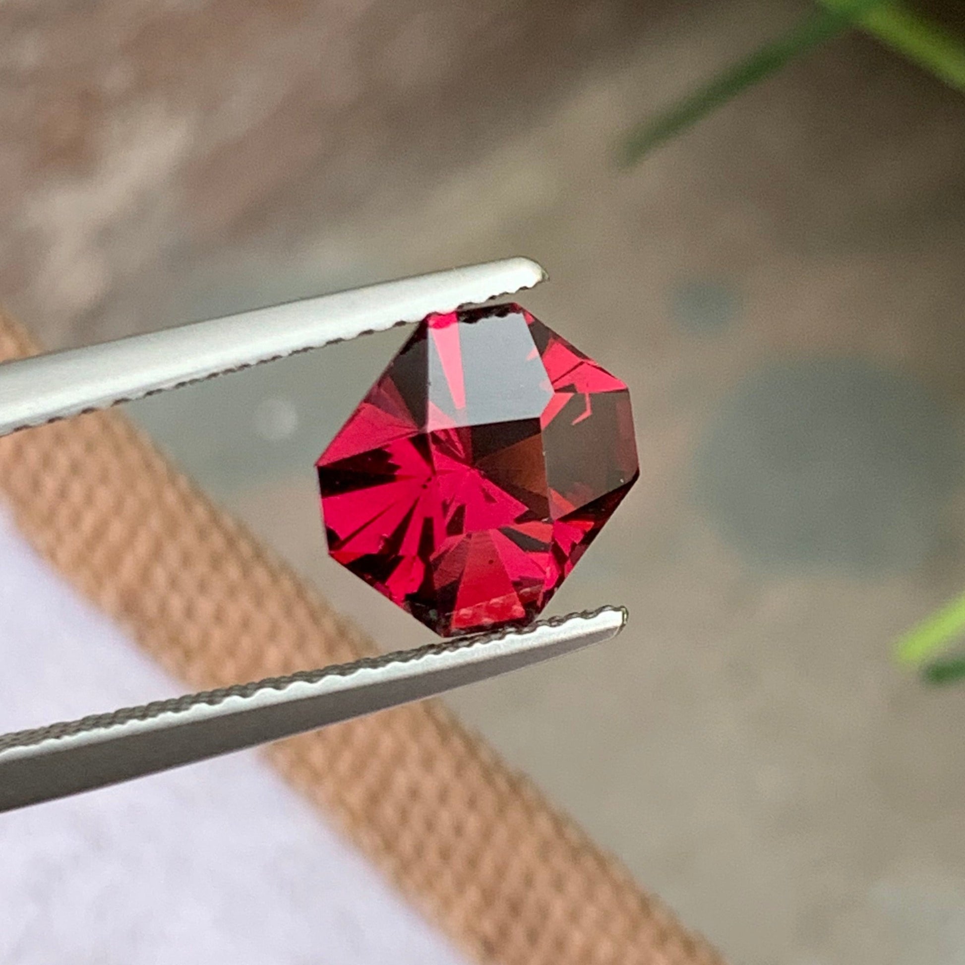 Natural Pink Garnet Loose Gemstone from Madagascar