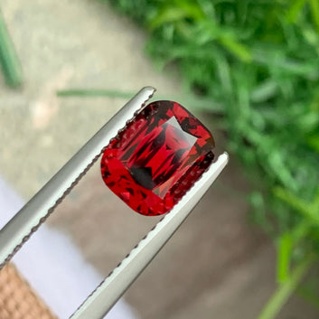Natural Rhodolite Garnet Red Gemstone by Onestep Gems