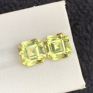 Lemon Quartz Pair
Natural Yellow Lemon Quartz Loose Gem Pair