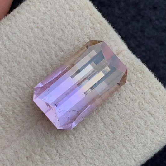  Ametrine Gemstone 
 Ametrine Gemstone jewelry
Natural ametrine 6.95 carat pixel cut gemstone
Ametrine from Brazil showing purple and gold bi-color