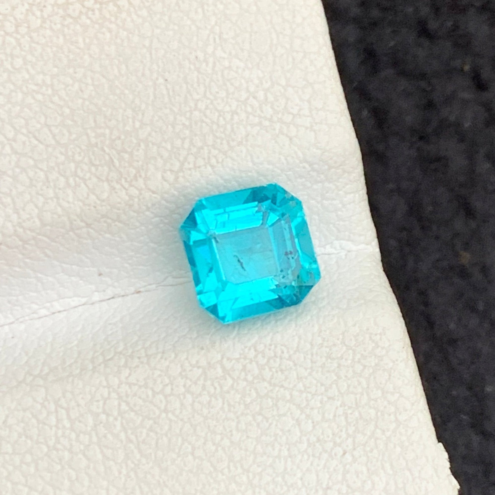 Neon blue Apatite
Neon Blue Apatite 1.90 Carats Asscher Cut Gemstone