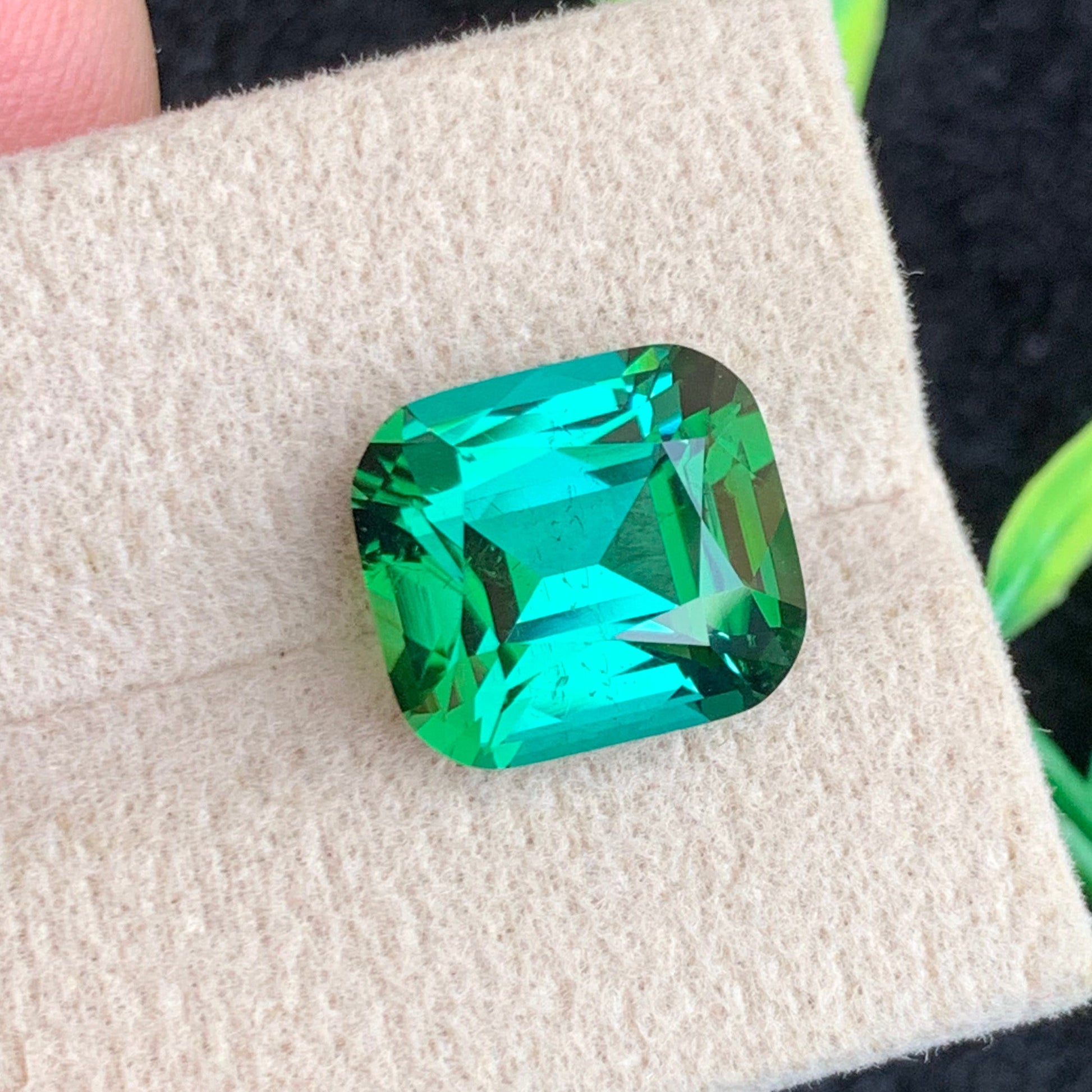 Oceanic Green Blue Tourmaline Gemstone
VVS Bluish Green Tourmaline