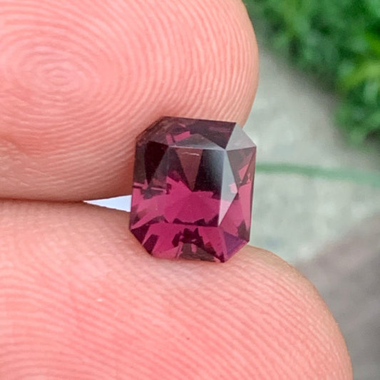 Natural Pinkish Red Garnet Gemstone by Onestep Gems