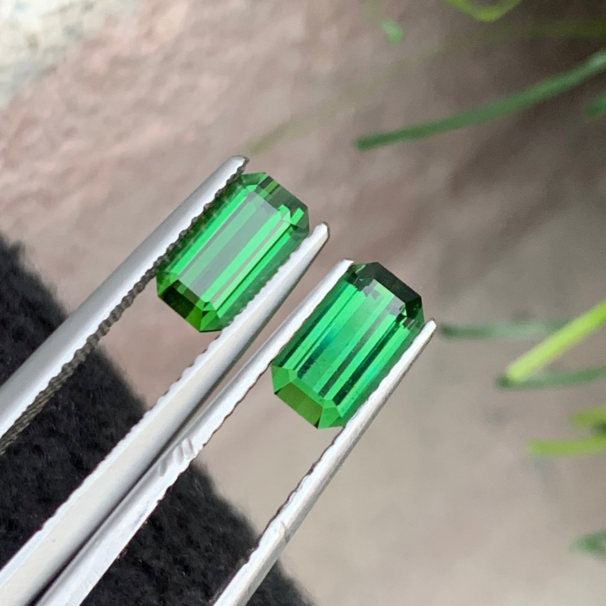 Onestep Gems Afghan Tourmaline Pair Loose Stones