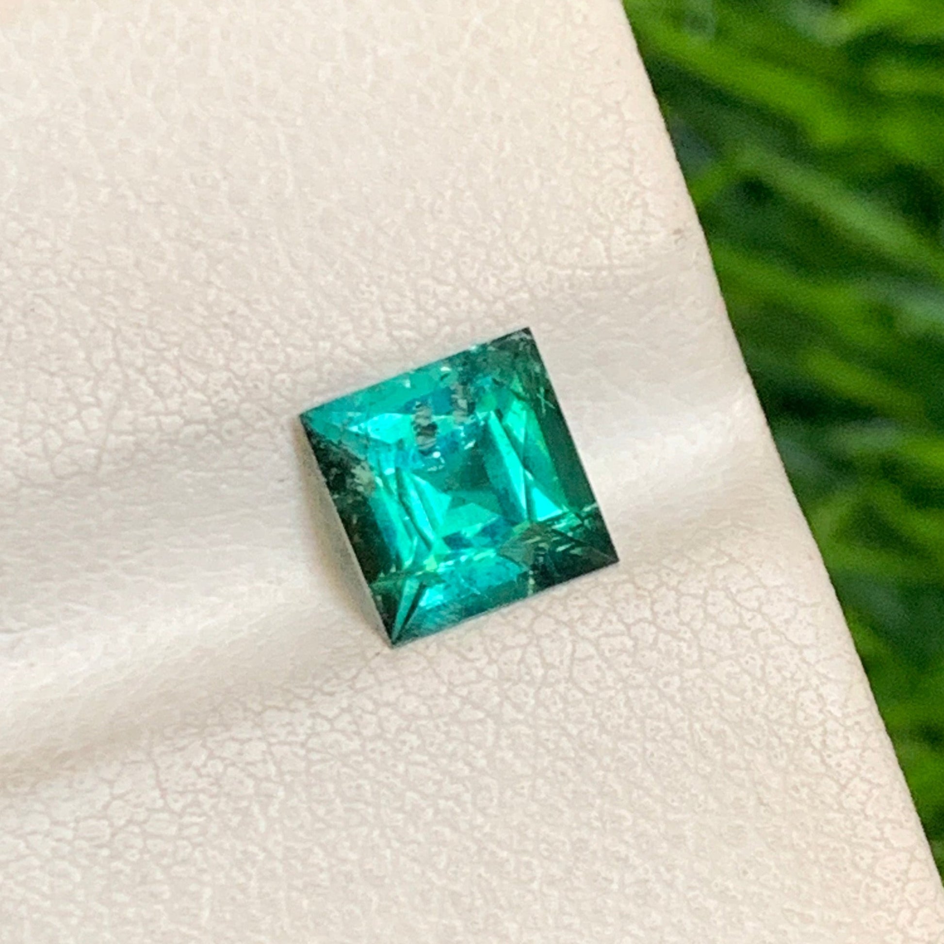 Onestep Gems Bluish Green Tourmaline USA