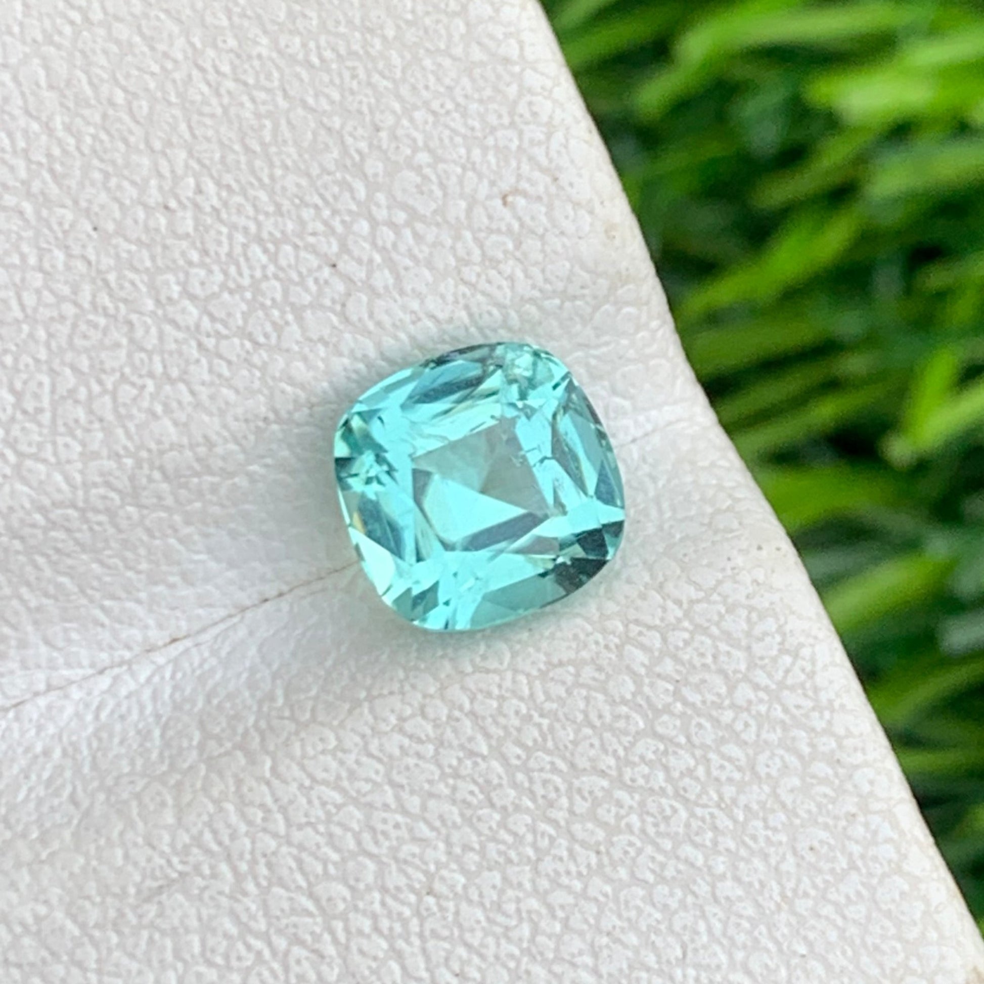 Onestep Gems High-Quality Seafoam Tourmaline Gemstone