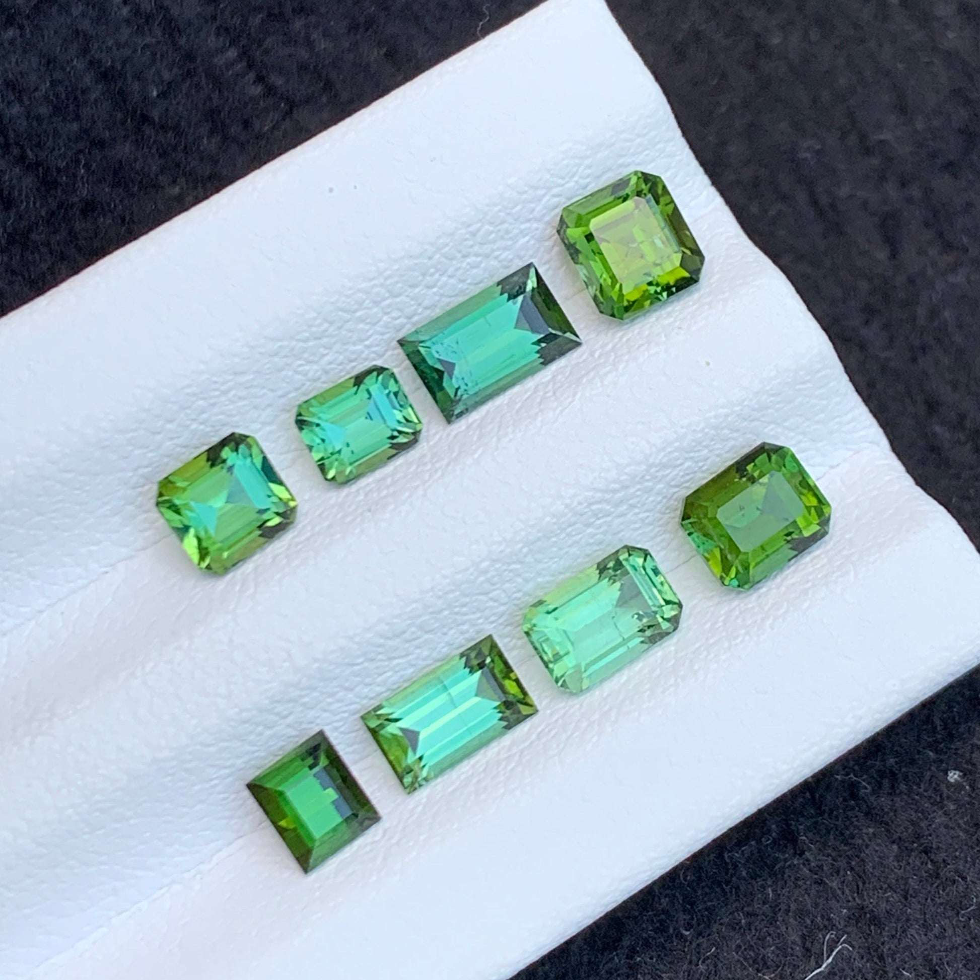 AAA quality tourmaline lot
Onestep Gems green tourmaline mixed shape lot