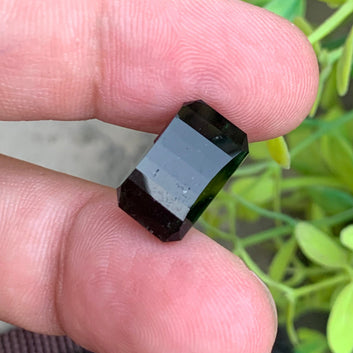Pixel Cut Natural Afghan Green Tourmaline Gemstone
Untreated Greenish Dark Tourmaline Collector Stone