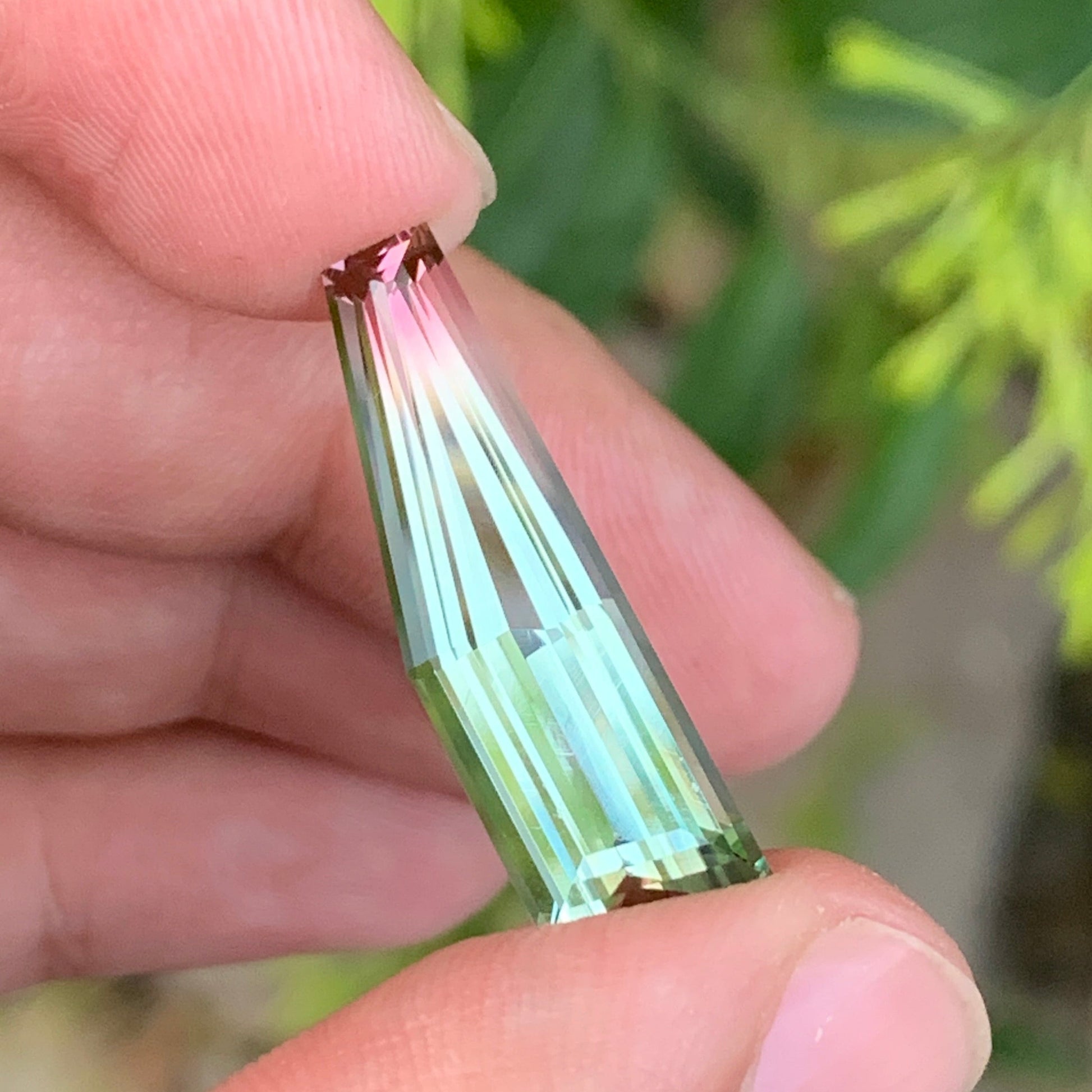 Premium Bicolor Tourmaline Fancy Cut Untreated Gemstone
Rare Dual Color Tourmaline Loose Gemstone from Afghanistan