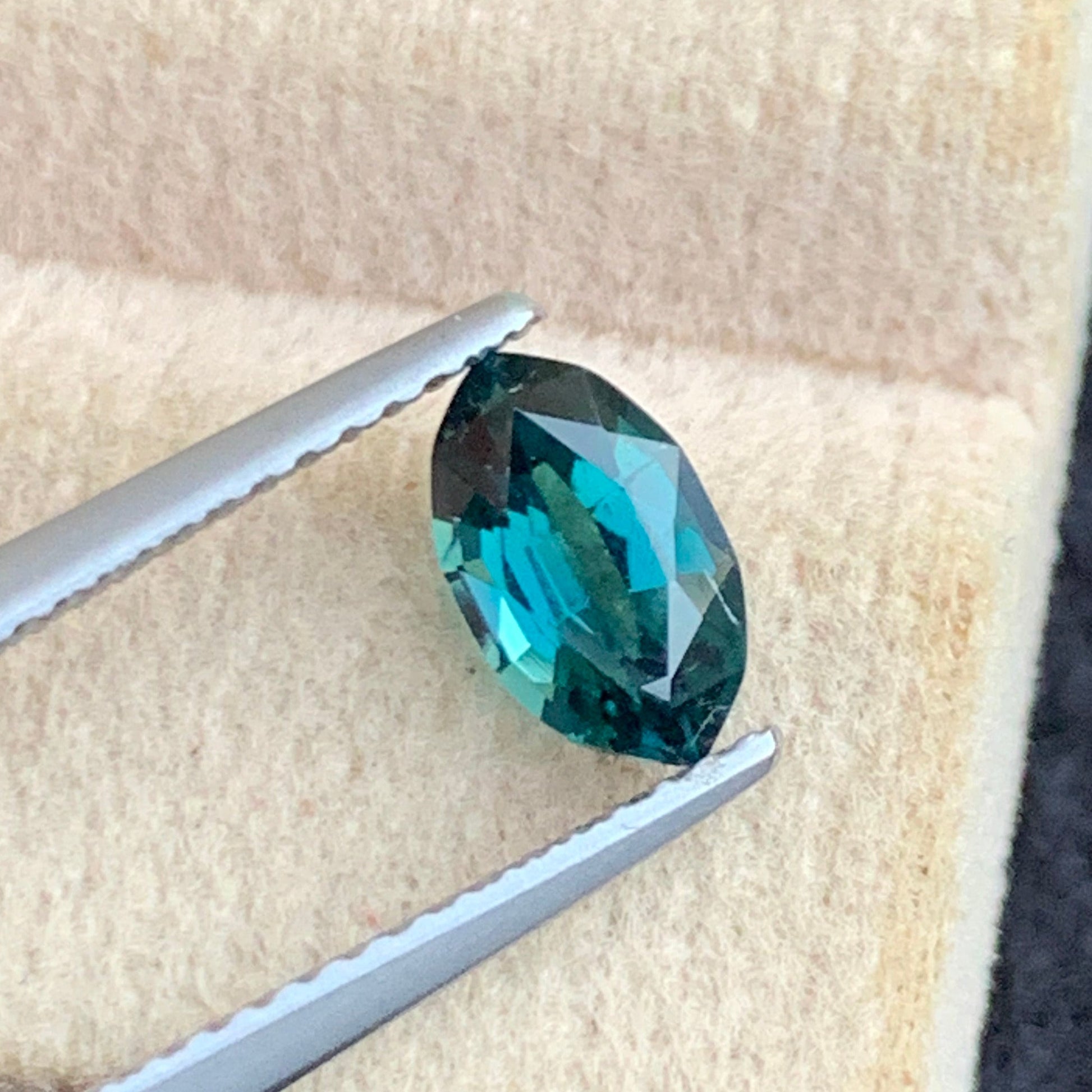 Rare Teal Blue Tourmaline Close Up Natural Gemstone

Afghan Teal Tourmaline Marquise Cut Brilliant Stone

