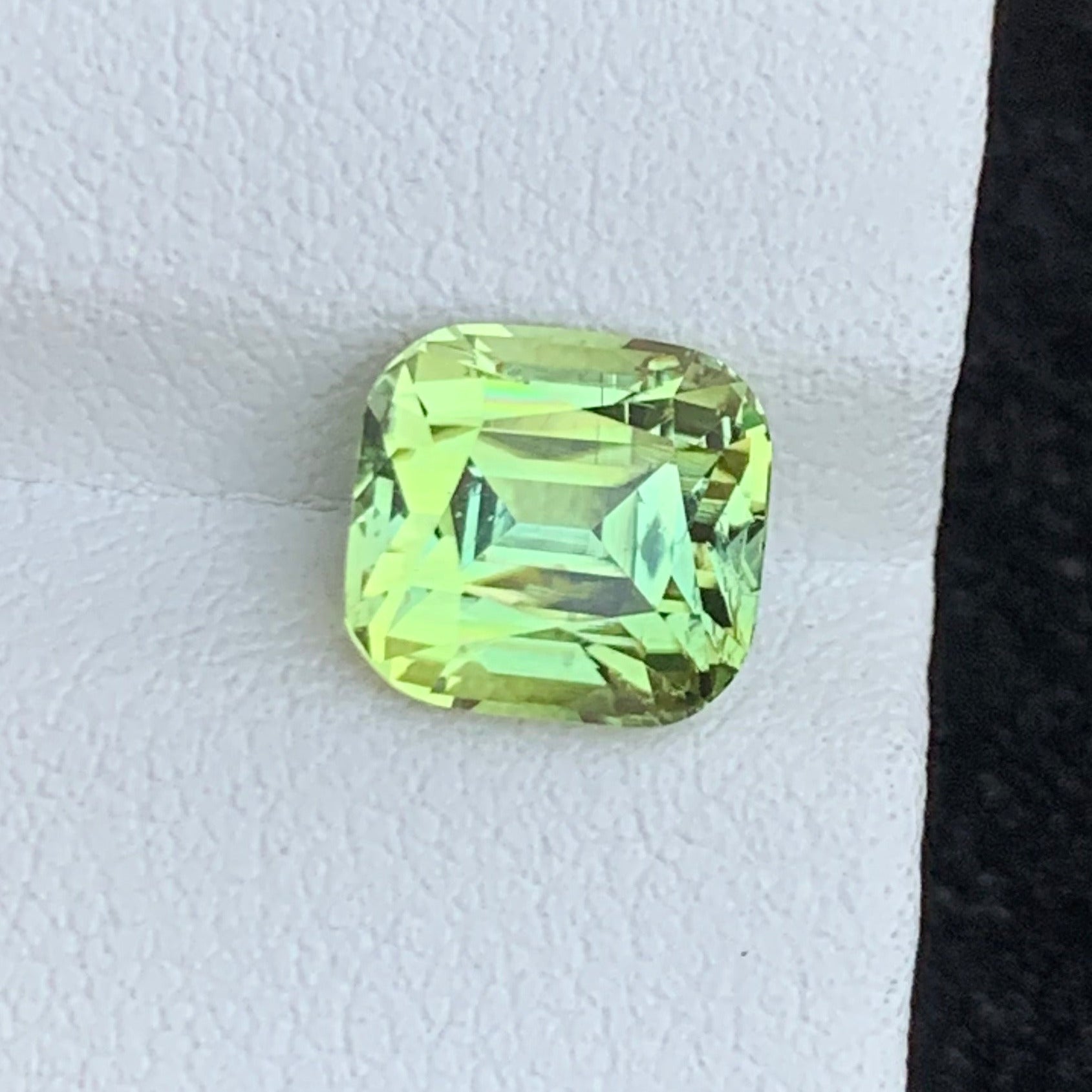 Rare Yellow Green Tourmaline Loose Stone
Premium Cushion Cut Tourmaline from Afghanistan