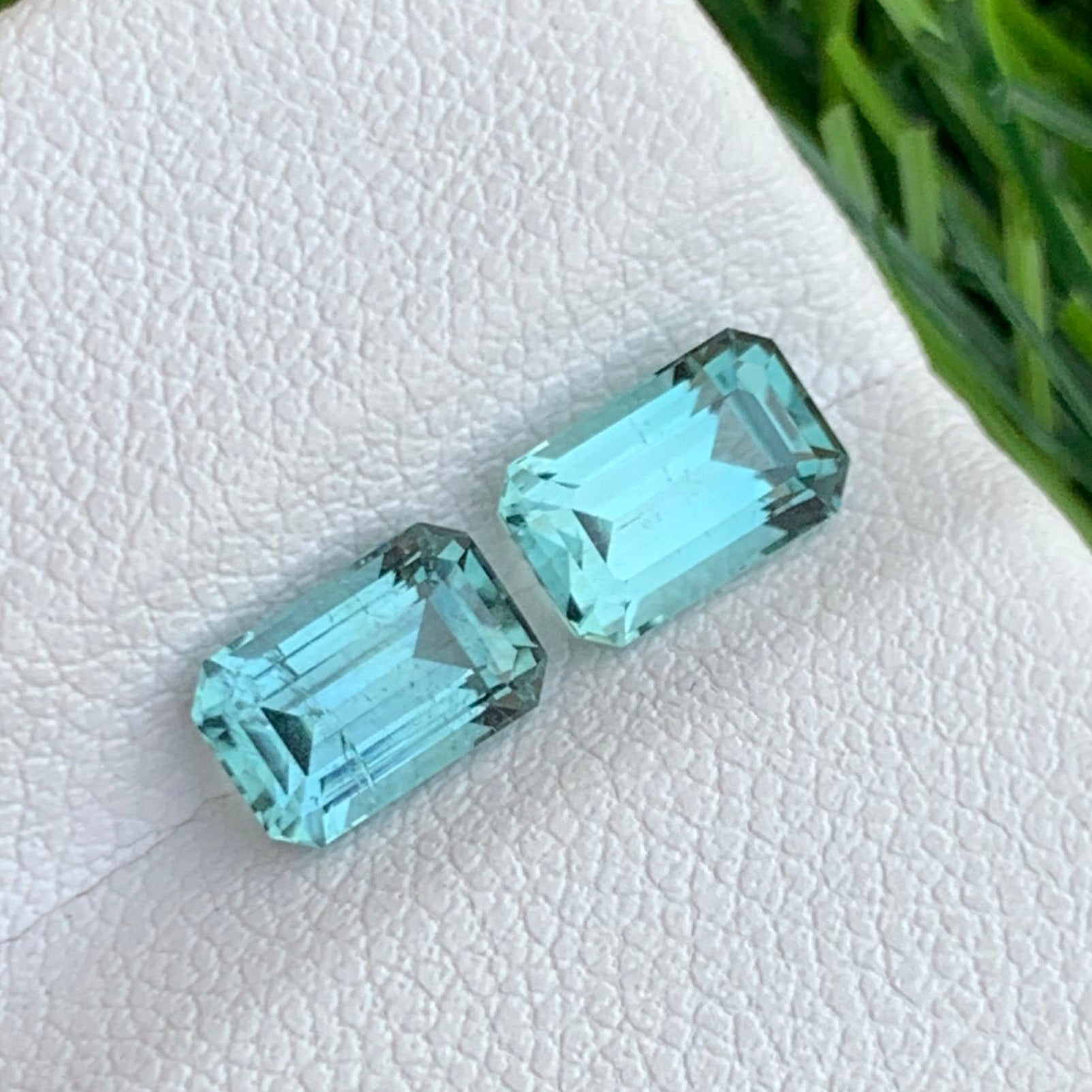 Seafoam Green Loose Gems
Emerald Shape Tourmaline