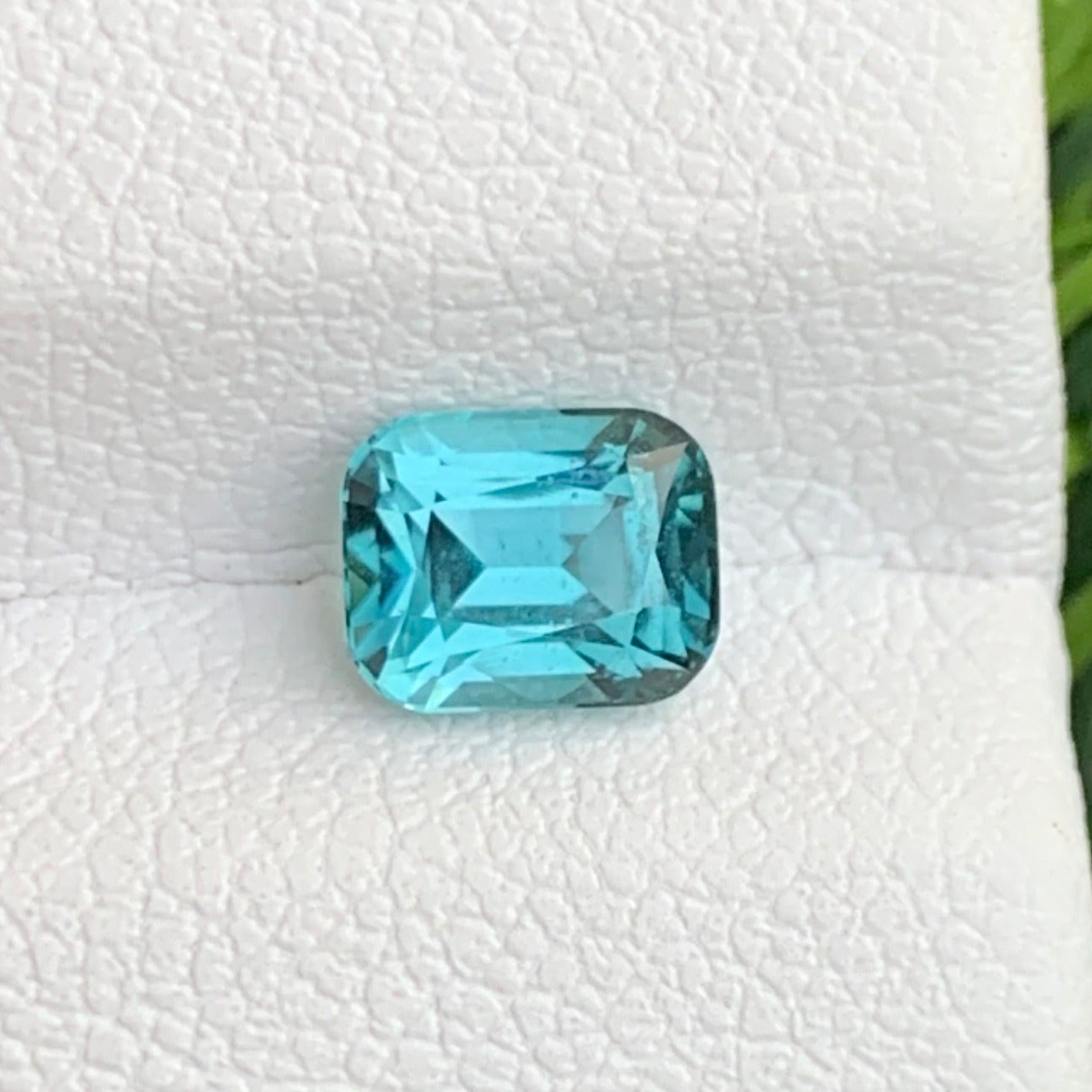 Untreated lagoon tourmaline USA
Premium Afghan tourmaline cushion cut