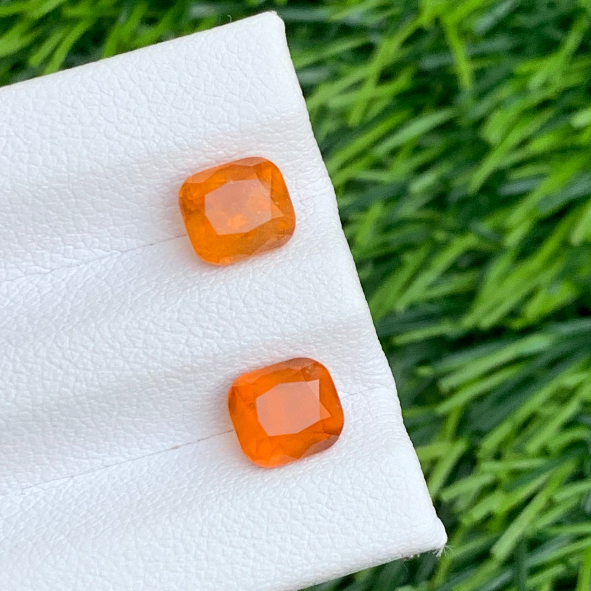 hessonite garnet earring pair
Untreated Natural Hessonite Garnet Pair Afghanistan