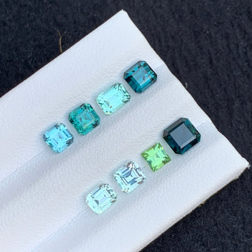 3.50 Carats Natural Mixed Tourmaline Lot – Jewelry Size Loose Tourmaline Stones for Custom Jewelry