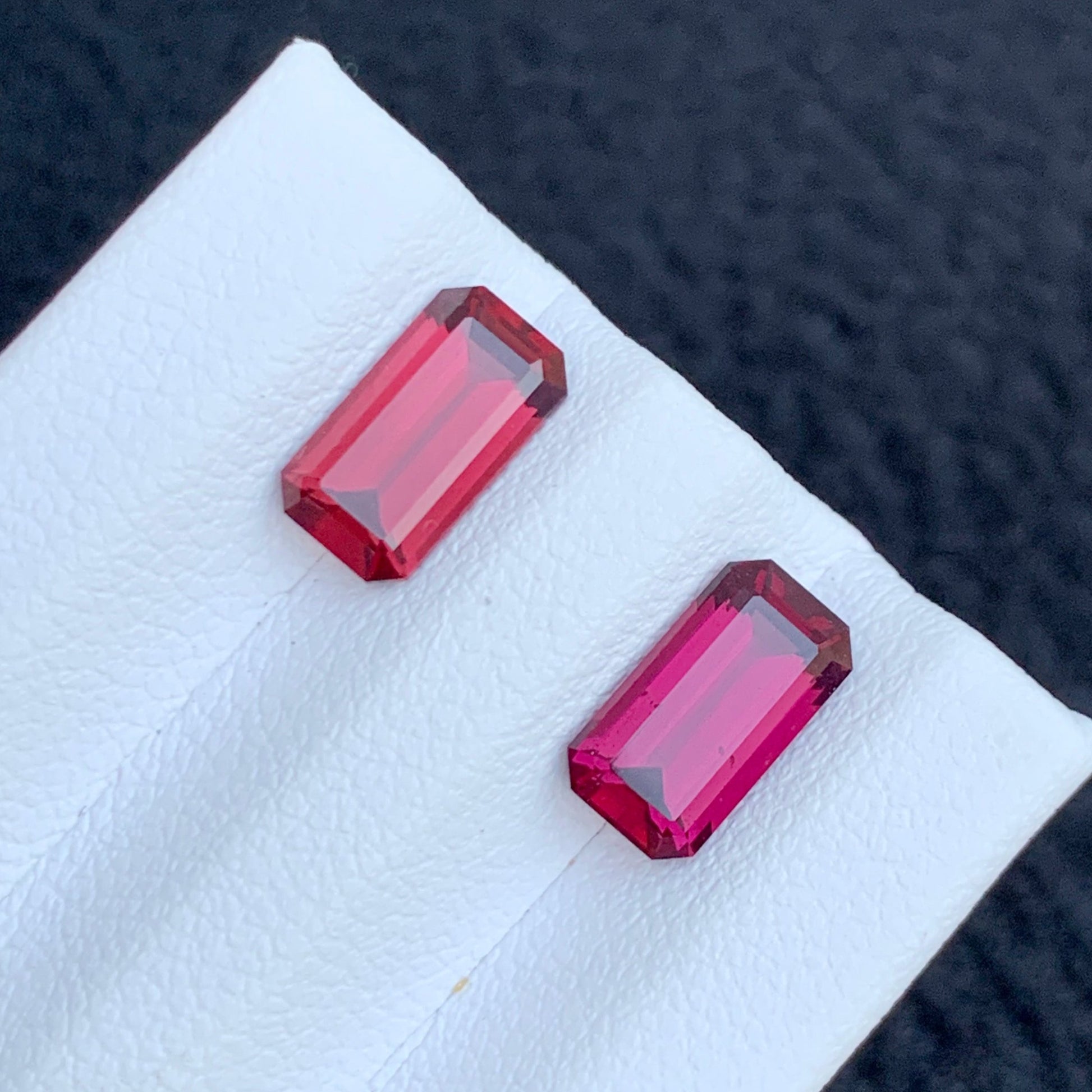 Untreated Pink Garnet Pair for Earrings