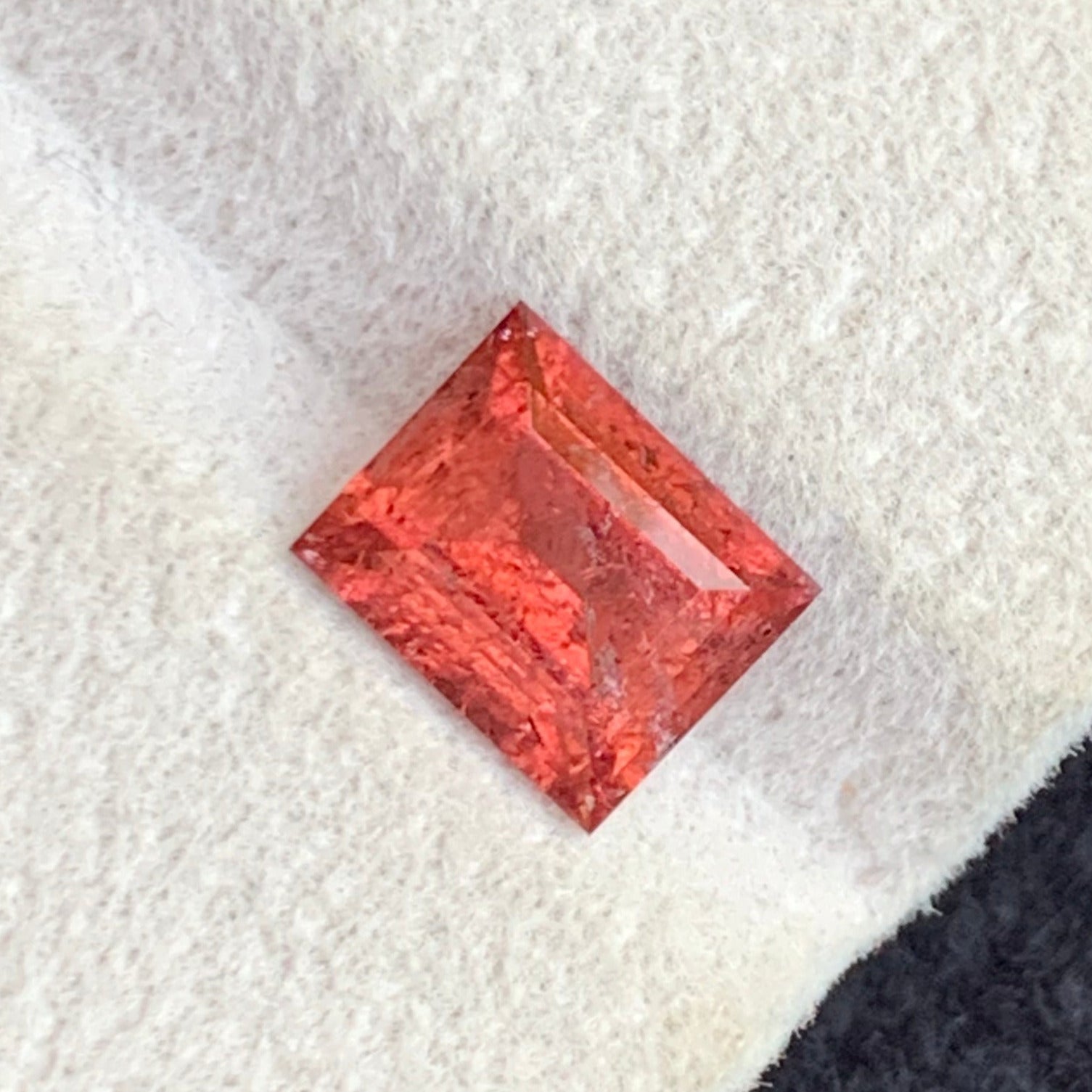 1.60 Ct Fancy Color Tourmaline
Untreated Reddish Orange Tourmaline