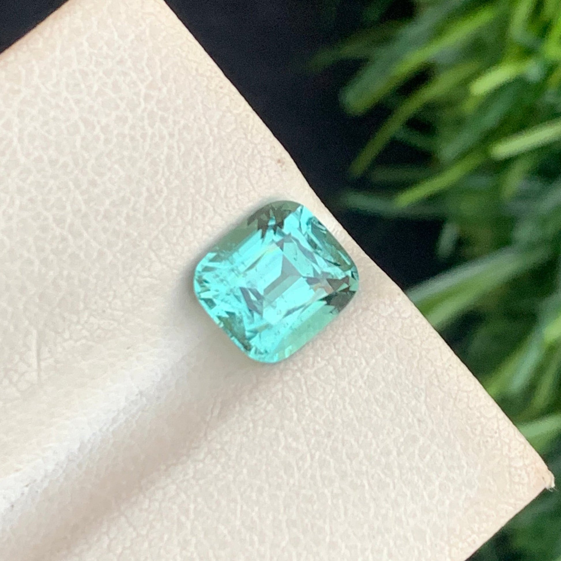 VVS Clarity Cushion Cut Tourmaline 1.70 Carats