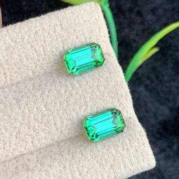 Bluish Green Tourmaline Gemstone